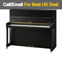 Kawai E-300 Studio Ebony Satin Upright Piano Kawai E-300 Studio Ebony Satin Upright Piano